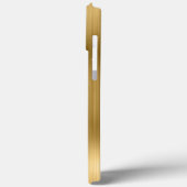 Glittery Gold Foil Moderne Girl Signatur Case-Mate iPhone Hülle (Rückseite / Links)