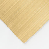 Glittery Gold Glam Name Fleecedecke (Ecke)