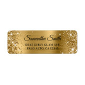 Glittery Gold Glitzer and Foil Glam (Vorne)