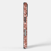 Glittery Gold Metallic Girly Signature Case-Mate iPhone Hülle (Rückseite / Rechts)