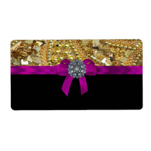 Glittery Gold u. Schwarzes
