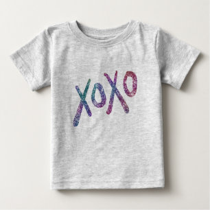 Glittery Hugs and Kisses Kids Top