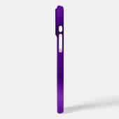 Glittery Indigo Lila Girly Signature Case-Mate iPhone Hülle (Rückseite / Links)