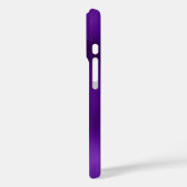 Glittery Indigo Lila Glam Girly Signature Case-Mate iPhone Hülle (Rückseite / Links)