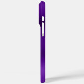 Glittery Indigo Lila Glam Girly Signature Case-Mate iPhone Hülle (Rückseite / Links)