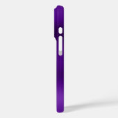 Glittery Indigo Lila Glam Girly Signature Case-Mate iPhone Hülle (Rückseite / Links)