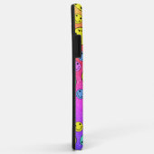 Glittery lächelnde Gesichter Case-Mate iPhone Hülle (Hinten/Rechts)