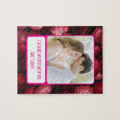 Glittery Liebe Meine Freunde teilen Puzzle (Horizontal)