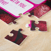 Glittery Liebe Meine Freunde teilen Puzzle (Seite)