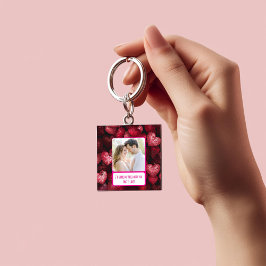 Glittery Liebe Meine Freunde teilen Schlüsselanhänger