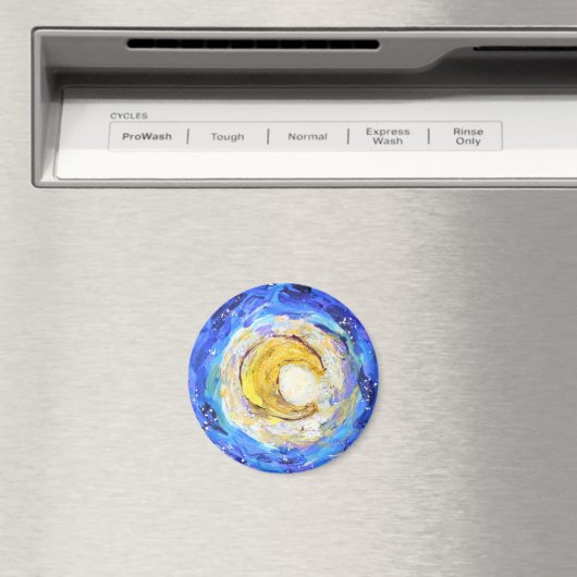 Glittery Night Magnet (In Situ (Geschirrspüler))