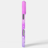 Glittery Pale Pink Ombre Glam Signature Case-Mate iPhone Hülle (Rückseite / Rechts)