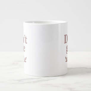 Glittery Persistenz T - Shirt Kaffee Tasse