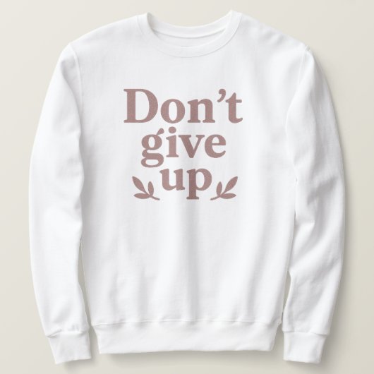 Glittery Perstanz T - Shirt (Design vorne)