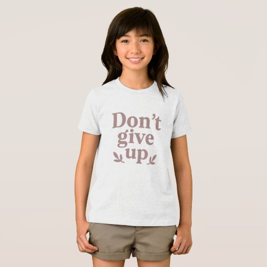 Glittery Perstanz T - Shirt (Vorderseite Voll)