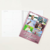 Glittery Pink Glam 14 Photo Collage Planer (Anzeige)