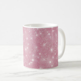 Glittery Pink Kaffeetasse