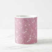 Glittery Pink Kaffeetasse (Mittel)