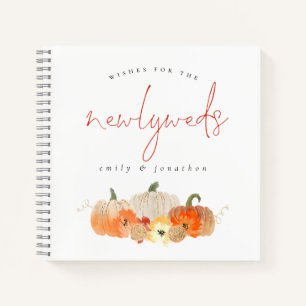 Glittery Pumpkins wünscht sich ein neues Gästebuch Notizblock