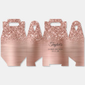 Glittery Rose Gold Glam 16 . Geburtstag Geschenkschachtel (Ungeklappt)