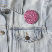 Glittery Shiny Pink Glitzer Button (Beispiel)