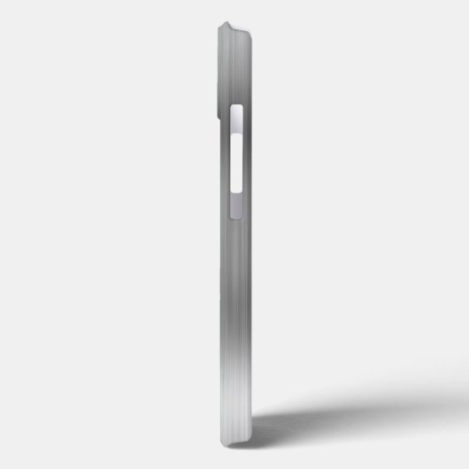 Glittery Silver Foil Modern Girl Signature Case-Mate iPhone Hülle (Rückseite / Links)