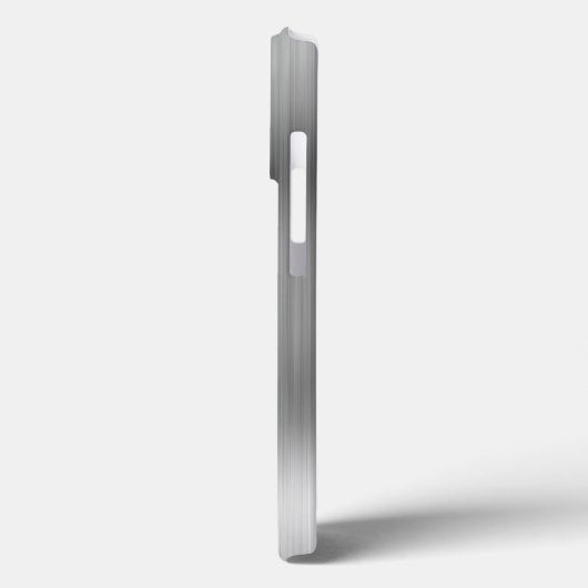 Glittery Silver Foil Modern Girl Signature Case-Mate iPhone Hülle (Rückseite / Links)