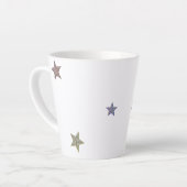 Glittery Stars Milchtasse (Linke Ecke)