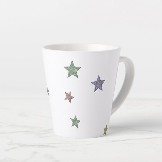 Glittery Stars Milchtasse (Rechte Ecke)