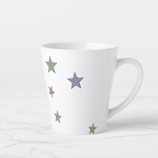 Glittery Stars Milchtasse (Rechts)