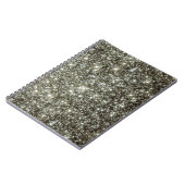 Glittery Sterne Notizblock (Linke Seite)