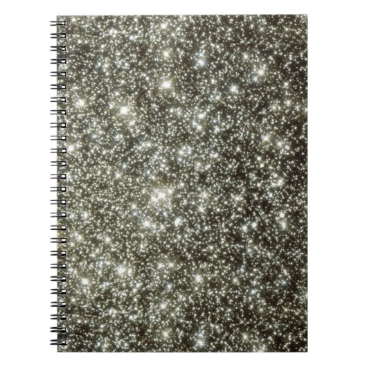 Glittery Sterne Notizblock (Vorderseite)