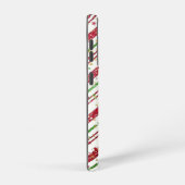 Glittery Striped Christmas Samsung Galaxy Hülle (Rechte Seite)