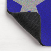 Glittery Texas-Flagge Mousepad (Ecke)