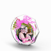 Glitting Pink Ribbon Weihnachtsgebäck Foto (Rechts)