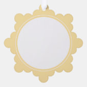 Glitting Pink Ribbon Weihnachtskarte Ornament Karte (Rückseite)