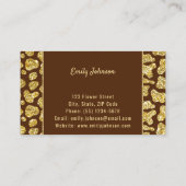 Glitting Style Business Card Visitenkarte (Rückseite)
