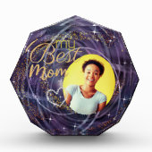 Glitttering mein Foto der besten Mama (Vorderseite)