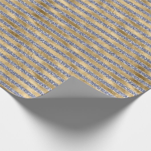 Glitz Alte Lila Glitzer Geschenkpapier (Ecke)