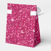 Glitz Bling Glitzer Sparkle | Fuchsia Geschenkschachtel (Rückseite)
