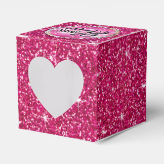 Glitz Bling Glitzer Sparkle | Fuchsia Geschenkschachtel