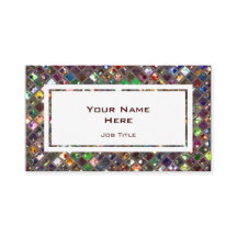 Glitz deckt mehrfarbiges weißes Rechteck mit