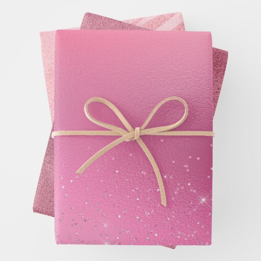 Glitz Geschenkpapier Set (Beispiel)