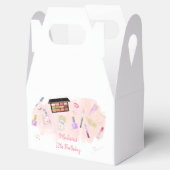 Glitz & Glam Pink Gold Wellness-Center Geburtstag Geschenkschachtel (Geöffnet)