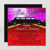 Glitz Glamour Red Carpet Movie Star Einladungen (Vorne/Hinten)