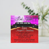 Glitz Glamour Red Carpet Movie Star Einladungen (Stehend Vorderseite)