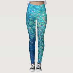 Glitz-Glitzer-Druck-Leggings! Seien Sie ein einer Leggings