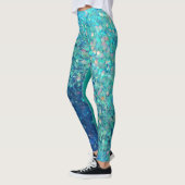 Glitz-Glitzer-Druck-Leggings! Seien Sie ein einer Leggings (Links)