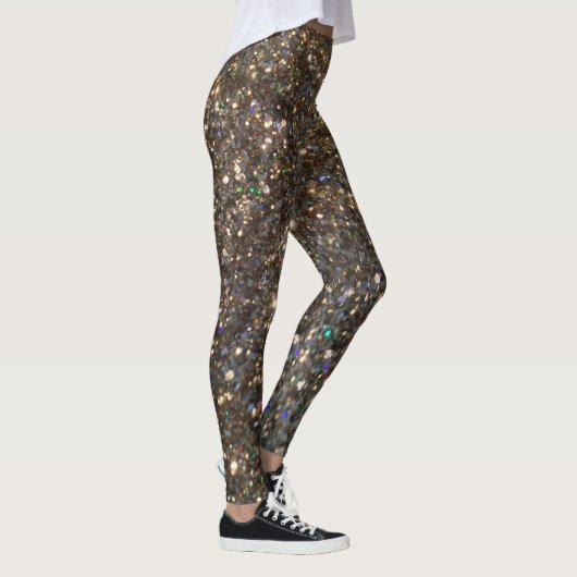 Glitz-Glitzer-GoldLeggings! Leggings (Rechts)
