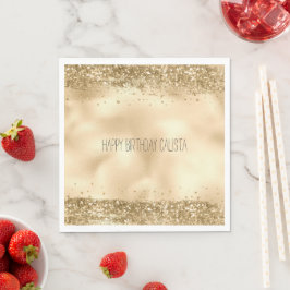 Glitz Glitzer Sparkle Confetti Serviette